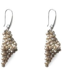 Peserico - Beaded Tassel Earings - Lyst