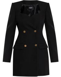 Versace - Double-Breasted Blazer Dress - Lyst