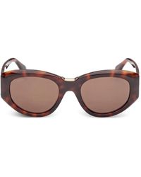 Max Mara Eyewear - Oval-Frame Sunglasses - Lyst