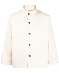 Marané - Funnel-Neck Shirt Jacket - Lyst