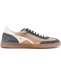 Moma - Panelled Suede Sneakers - Lyst