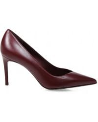 Sergio Levantesi - Divina Pointed-Toe Leather Pumps - Lyst
