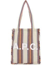 A.P.C. - Lou Tote Bag - Lyst