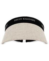 Helen Kaminski - Linen Brooke Visor - Lyst
