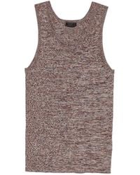 Prada - Cotton Tank Top - Lyst
