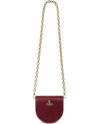 Vivienne Westwood - Lizard Saddle Crossbody Bag - Lyst