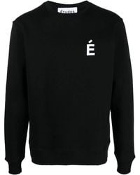 Etudes Studio - Sudadera con logo estampado y cuello redondo - Lyst