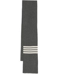 Thom Browne - Écharpe En Cachemire À Détail Rayé - Lyst