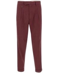 Paolo Pecora - Duomo Pleated Trousers - Lyst