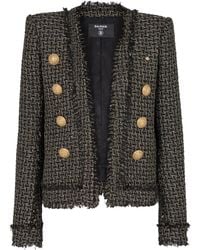 Balmain - Chaqueta de tweed y Lurex® - Lyst