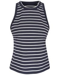 Lafayette 148 New York - Striped Tank Top - Lyst