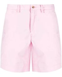 Polo Ralph Lauren - Polo Pony-Embroidered Chino Shorts - Lyst