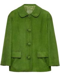 Prada - スエード ジャケット - Lyst