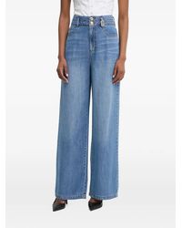 Morgan - Wide-Leg Jeans - Lyst