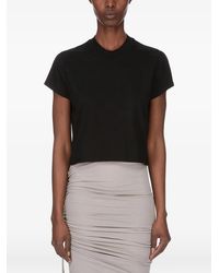 Rick Owens - Ribbed Neckline T-Shirt - Lyst