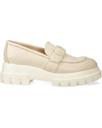 Agl Attilio Giusti Leombruni - Gerüschte Plateau-Loafer 60mm - Lyst