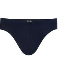 ZEGNA - Logo-Detail Briefs - Lyst