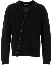 Jil Sander - Asymmetric-Fastening Cardigan - Lyst