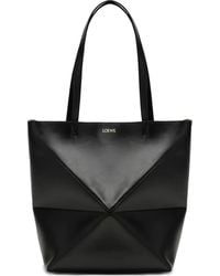 Loewe - パズル フォルド レザートートバッグ - Lyst