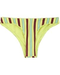 Damson Madder - Bragas De Bikini A Rayas - Lyst