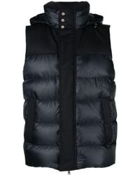 Herno - Quilted Hooded Gilet - Lyst