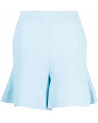 Stella McCartney - Shorts Met Peplum Afwerking - Lyst