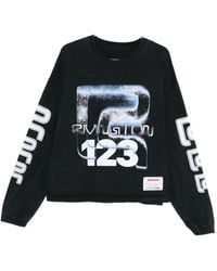 RRR123 - Graphic-print long-sleeve T-shirt - Lyst