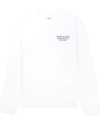 Sporty & Rich - 94 Health Logo-Print Sweatshirt - Lyst