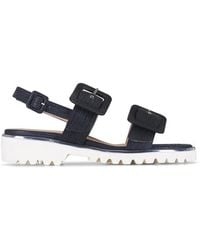 Ron White - Callie Epi Buckle Strap Sandals - Lyst