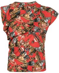 Vivienne Westwood - Asymmetrisches Hebo T-Shirt - Lyst