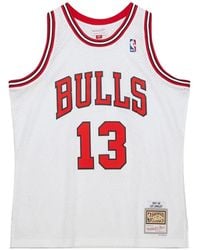 Mitchell & Ness - X Nba Luc Longley Chicago Bulls 1997 Vest - Lyst