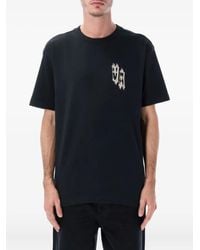RVCA - Skull-Graphic T-Shirt - Lyst