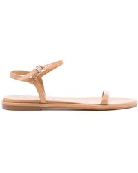 Aeyde - Nettie Leather Flat Sandals - Lyst