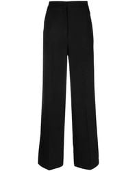 Blanca Vita - Overlapping-Panel Palazzo Pants - Lyst