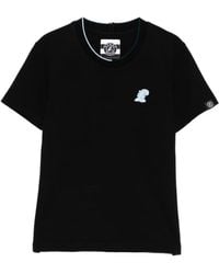 SPORT b. by agnès b. - Logo-Embroidered Round Neck T-Shirt - Lyst