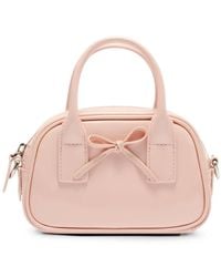 Sandy Liang - Secure Bag 1.0 Bow-Detail Shoulder Bag - Lyst