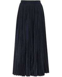 Weekend by Maxmara - Pleated Flared Maxi Skirt - Lyst