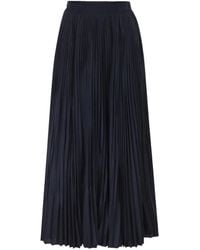 Weekend by Maxmara - Plissé-Effect Midi Skirt - Lyst