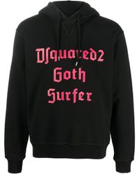 DSquared² - Hoodie Mit Slogan-Print - Lyst