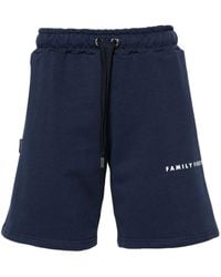 FAMILY FIRST - Logo-print Jersey Bermuda Shorts - Lyst