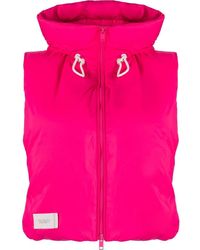 Yves Salomon - Hooded Sleeveless Gilet - Lyst