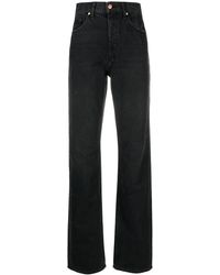 Ulla Johnson - Jeans Mit Hohem Bund - Lyst