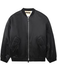 Jil Sander - Zipped Sleeve Bomber Jacket - Lyst