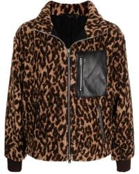 Amiri - Leopard-Print Bomber Jacket - Lyst