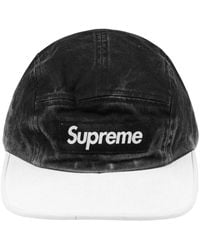 Supreme - Colour-Blocked Cotton Camp Cap - Lyst