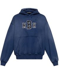 MISBHV - Logo-Embroidered Hoodie - Lyst