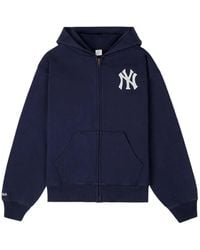 Sporty & Rich - X New York Yankees Hoodie À Patch Logo - Lyst