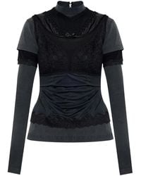 Balenciaga - Layered Top - Lyst