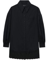 Simone Rocha - Tulle-layer Cotton Shirt Dress - Lyst