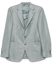 Canali - Blazer Entretejido - Lyst